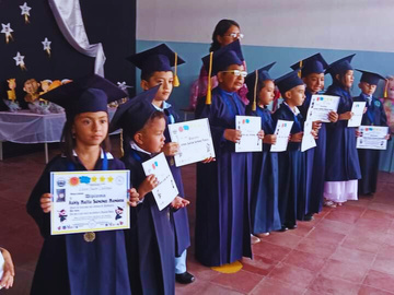 Children graduation ceremony